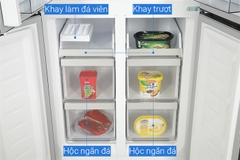 Tủ lạnh Hitachi Inverter 466 lít Multi Door HR4N7522DSDXVN