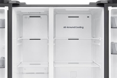 Tủ lạnh Samsung Inverter 655 lít Side By Side RS70F65Q3FSV