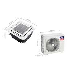 Điều hòa âm trần Funiki 1 chiều 36.000BTU CC36MMC1