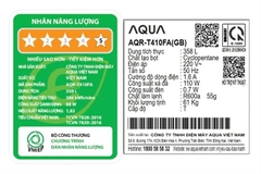 Tủ lạnh Aqua Inverter 358 lít AQR-T410FA(GB)