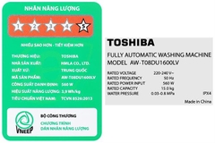 Máy giặt Toshiba Inverter 15 kg AW-T08DU1600LV