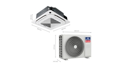 Điều hòa âm trần Funiki 19000BTU inverter CIC19MMC
