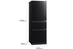 Tủ lạnh Mitsubishi inverter 330 Lít MR-CGX41EN-GBK-V
