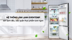 Tủ lạnh Electrolux Inverter 335 Lít EBB3702K-H