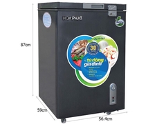 Tủ đông Hòa Phát 100 Lít HCF 106S1ĐSH
