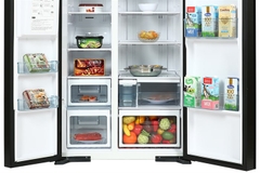 Tủ lạnh Hitachi Inverter 573 lít Side By Side R-SX800GPGV0 GBK