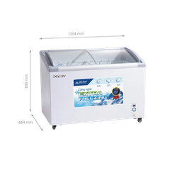 Tủ đông trưng bày Hòa Phát HSF AD6357.C1 357 lít