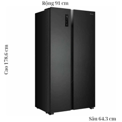 Tủ Lạnh Hisense Inverter 519 Lít HS56WF