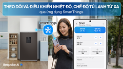 Tủ lạnh Samsung Inverter 406 lít Bespoke RT42CB6784C3SV