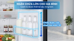 Tủ lạnh Samsung Inverter 256 lít RT25M4032BU/SV