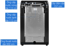 Máy giặt Samsung Inverter 22 kg WA22R8870GV/SV
