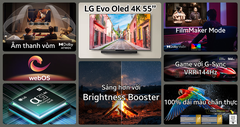 Smart Tivi LG Evo Oled 4K 55 inch 2025 (55C5PSA)