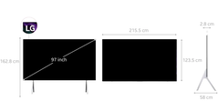Smart Tivi LG Evo Oled 4K 97 inch 2025 (97M5PSA)