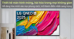 Smart Tivi LG QNED AI 4K 43 Inch 43QNED80ASA