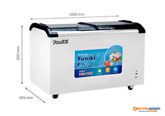 Tủ đông trưng bày 1 ngăn 2 cánh HCF 500 S1PĐG.N