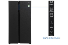 Tủ lạnh Aqua Inverter 550 lít Side By Side AQR-S612XA(CBC)