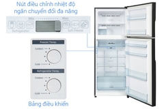 Tủ lạnh Hitachi Inverter 366 lít R-FVX480PGV9(MIR)