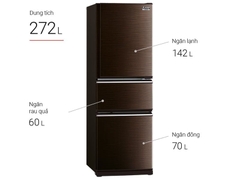 Tủ lạnh Mitsubishi Electric Inverter 272 lít MR-CX35EM-BRW-V