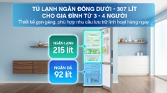 Tủ lạnh Samsung Inverter 307 lít RB30N4190S9/SV