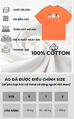 Áo T-SHIRT CAM ĐÁM MÂY - TS0116
