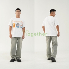 Áo Phông Unisex-3 CHÂN MÈO