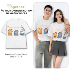 Áo Phông Unisex-3 CHÂN MÈO