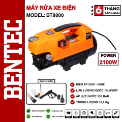Máy xịt rửa cao áp BENTEC BT8800