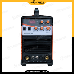 Máy hàn tig nguội TIG 300 (W229)
(chức năng TIG/QUE và chế độ, Nguồn 380V)