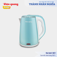 Ấm đun nước siêu tốc Điện Quang ĐQ EKT15 1518 PW (1500W, 1.8L, inox 201, nhựa màu tím –trắng)