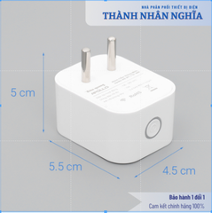 Phích Cắm Thông Minh Điện Quang Apollo ĐQ SP1.1 01 WiFi (Kiểu 1 lỗ, sử dụng WiFi)