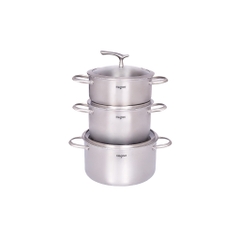 Bộ Nồi Elegant PHOENIX 5 Món - Inox 18/10