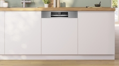 Máy Rửa Chén Bán Âm Bosch Serie 6 SMI6ZCS16E – Sấy Zeolith®, Rửa Siêu Sạch, Vận Hành Êm 40dB