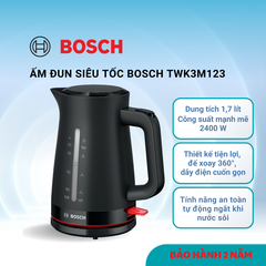 Ấm Đun Siêu Tốc Bosch - TWK3M123
