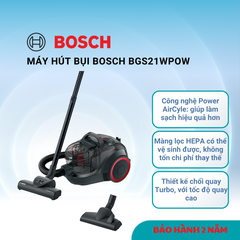 Máy Hút Bụi Bosch - BGS21WPOW