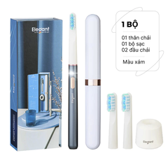 Bàn chải đánh răng điện Elegant - Màu bạc