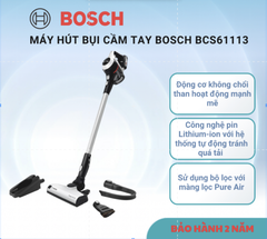 Máy Hút Bụi Cầm Tay Bosch - BCS61113