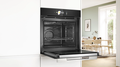 Lò Nướng Gia Dụng Bosch Series 8 HBG7784B1 – 71L, Điều Khiển Cảm Ứng TFT, Nướng Chính Xác Chuẩn Đầu Bếp
