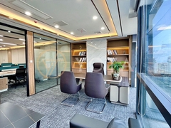 Thiết Kế Và Thi Công Văn Phòng Giám Đốc Công ty CP Thương mại & Dịch vụ Hoàng Minh