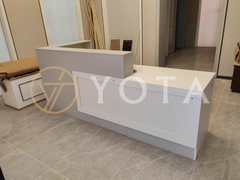 Thực Tế Thi Công Quầy Lễ Tân Nội Thất YOTA – Tạo Ấn Tượng Ngay Từ Lối Vào