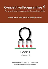 Competitive Programming 4 (Vol 1 & 2) – Sách ITBook thuật toán thi đấu | Sách công nghệ CP4 (4th Edition, 2022) – Steven Halim