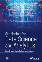 Statistics for Data Science and Analytics – Sách ITBook thống kê dữ liệu | Sách công nghệ Statistical Learning & Data Science (2025) – Peter C. Bruce