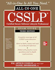 CSSLP All-in-One Exam Guide – Sách ITBook luyện thi CSSLP | Sách công nghệ Secure Software Lifecycle (3rd Edition, 2022) – Wm. Arthur Conklin