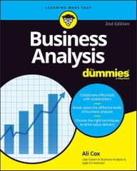Business Analysis For Dummies – Sách ITBook Phân tích nghiệp vụ | Sách công nghệ kỹ năng BA chuyên sâu – Ali Cox (2023)