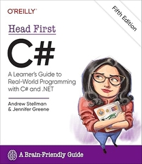Head First C# (5th Ed) – Sách ITBook lập trình C# | Sách công nghệ .NET MAUI & Unity (2024) – Andrew Stellman & Jennifer Greene