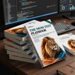 The Mom Test Playbook - sách  tiếng Việt - Expert Vesion