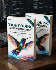 VIBE CODING - AI STARTUP PLAYBOOK - Tập 1 + 2 - sách  tiếng Việt - Expert Vesion