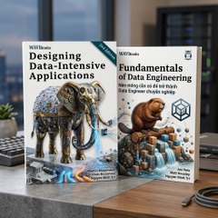 Combo Data Engineering Pro (Bản Tiếng Việt 2026) – Trọn Bộ Sách Kỹ Thuật Dữ Liệu và Thiết Kế Hệ Thống Phân Tán