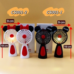 Quạt cầm tay CS001-1/ CS001-2 [BH 1 Tháng] / pktn sale