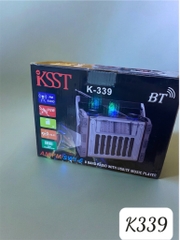 Loa Bluetooth kiêm đài FM thiết kế cổ điển K338/ K339 sang trọng- MÃ VỀ TÙY LÔ [BH: 3 THÁNG]