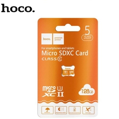 Thẻ nhớ Micro SD Hoco 128Gb 100Mb/s chính hãng full box [BH 1 năm] / pktn sale